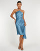 imagen de Kimora Midi Dress in Satin Slate