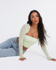 imagen de Kouna Crop Top en Shadow Lime