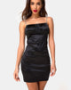 Imagen del vestido Kulani negro con diamantes