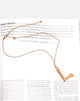 Imagen de Collar en Oro Letra L