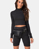 Imagen de Lara Top a rayas negro