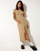 Imagen del vestido Larin Midi Dress in Washed Ditsy