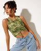Imagen de Lasa Chaleco Top en Floral Difuminado