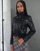 imagen de Loviana Chaqueta PU Negra