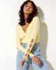 Imagen de Lemuria Cardi en Rib Light Yellow