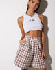 Imagen de Lexta Short en Checkmate Marrón