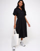 Imagen del vestido Lista Midi en negro