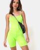 Imagen de Lita Unitard en Fluro Green