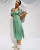 Imagen del vestido Lona Midi Dress in Paisley Fun Green