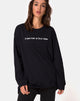 Imagen de Lotsun Tee en Love at First Swipe con colocación en negro