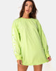 Imagen de Sudadera Lotsun en Motel No Vacancy Fluro Green