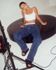 Imagen de Keenan Crop Top en Lycra Blanco
