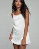 Imagen de Lucille Slip Dress in Satin Bone