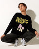 Imagen de Lulees Jumper en negro mágico
