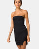 Imagen de Luveries Vestido a rayas negro