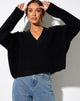 Imagen de Jersey Mabel de punto Negro