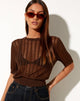 Imagen de Mae Jumper en chocolate amargo