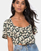 Imagen de Magia Crop Top en Aster Negro