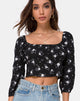 Imagen de Malon Crop Top en tulipán oscuro