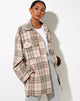 Imagen de la camisa Marcel en Big Check Pink White Tan
