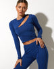 imagen de Marilau Crop Top en Lycra Dazzling Blue