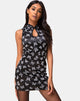 Imagen del vestido Marli en negro Butterfly Flock