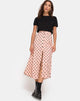 Imagen de Marni Falda Midi en New Polka Nude