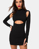 Imagen del minivestido Matcha negro