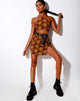 Imagen de la minifalda Sheny en reloj de sol