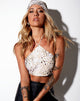 Imagen de Maudy Crop Top en leopardo arena