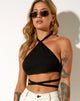 Imagen de Maura Crop Top en Tailoring Negro