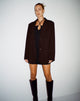 IMAGEN DE Mazaya Blazer en Tailoring Chocolate oscuro