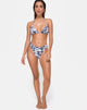 Imagen de la braguita de bikini Meeka en gris querubín