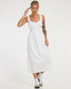 imagen de Melrose Maxi Dress in White