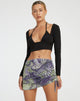 imagen de Mena Bodycon Skirt en Rave Optic