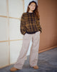 imagen de Mihail Knitted Jumper in Black Brown