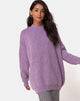 Imagen del jersey Mody de punto en morado claro