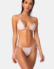 Imagen del bikini Mone Bottom en rosa purpurina