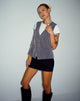 imagen de Moris Vest en Pinstripe Grey
