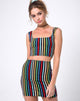 Imagen de la falda Kimmy en P.E Stripe