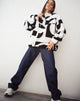 Chaqueta Naira en negro y blanco