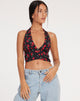 imagen de Nanda Crop Top en Cherries Negro