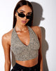 Imagen de Naya Crop Top en Mini Croc Tan