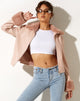 Imagen de la chaqueta Neliya en Pu rosa