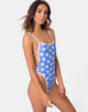 Imagen del Traje de baño Nicole en Estampado Margarita