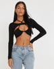 IMAGEN DE Ofir Crop Top en negro