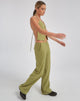 imagen de MOTEL X OLIVIA NEILL Amadi Wide Leg Trouser en Tailoring Seamfoam Verde