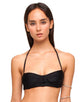 Imagen del sujetador de bikini Opal negro