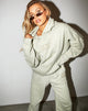 Imagen de Oversize Hoody in Ecru Cherub LAmour Label Embro