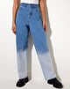 Imagen de Dip Bleach Parallel Jeans en Super Light Wash